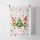 Weihnachten Geschirrtuch 50x70 cm Wichtel bei Tannenbaum  Elves by the tree