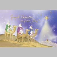 Weihnachten Glückwunschkarte mit Umschlag Caspar,...