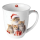 Weihnachten Becher 0,4 l Kätzchen Geschenk Kugeln  Meaowy Christmas