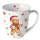 Weihnachten Becher 0,4 l Lebkuchenmann mit Kakao  Cocoa and cookie