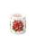 Weihnachten Kerze klein Ø 7,5 x 9 cm  Weihnachtsstern  Festive poinsettia white
