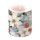 Weihnachten Kerze medium Ø 10 x 10 cm Weihnachtsstern und Stechpalme  Winter poinsettia