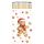 Weihnachten 45 Streichhölzer Lebkuchenmann mit Kakao  Cocoa and cookie