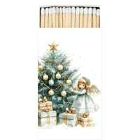 Weihnachten 45 Streichhölzer Engel Tannenbaum...