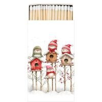 Weihnachten 45 Streichhölzer Vogelhaus Quartett...