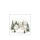 Weihnachten Untersetzer aus PVC-Polyester Dorf im Schnee  Snowy houses