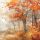 Herbst Servietten Cocktail Wald fallende Blätter 25x25 cm 3lagig 20 Stück