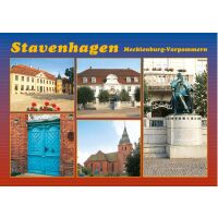 Stavenhagen Mecklenburgische Seenplatte Postkarte...