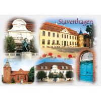 Stavenhagen Mecklenburgische Seenplatte Postkarte...