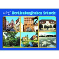 Mecklenburg-Vorpommern Postkarte 6 Motive Gruß aus...