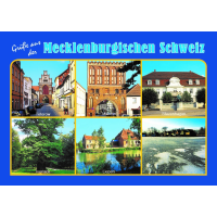 Mecklenburg-Vorpommern Postkarte 6 Motive Gruß aus...