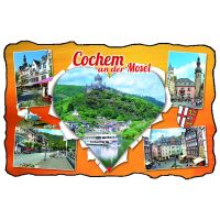 Cochem an der Mosel Kühlschrankmagnet Moselort...