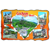 Cochem an der Mosel Kühlschrankmagnet Moselort...