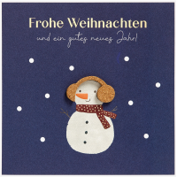Weihnachten Moments Collection Schneemann quadratische...