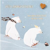 Weihnachten Moments Collection Eisbären quadratische...