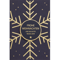 Weihnachtskarte Feelings Collection unverpackt Klappkarte...