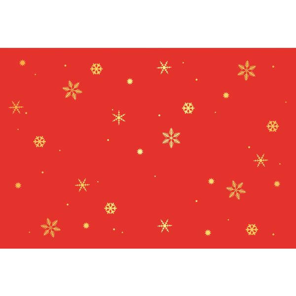 Weihnachten 5 rote Umschläge mit Umschlag mit Goldfolie