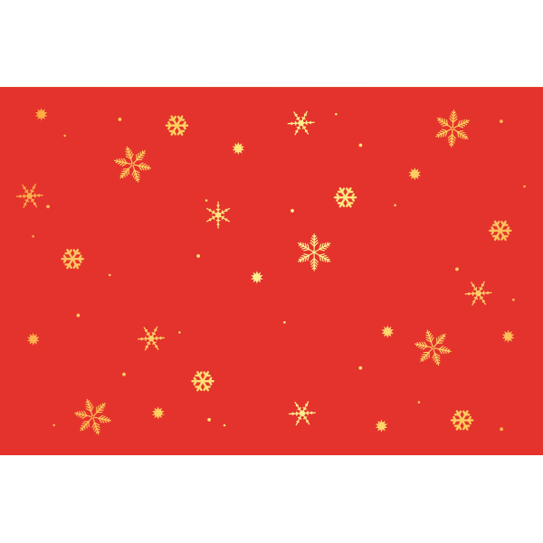 Weihnachten 5 rote Umschläge mit Umschlag mit Goldfolie