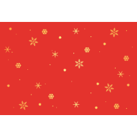 Weihnachten 5 rote Umschläge mit Umschlag mit Goldfolie