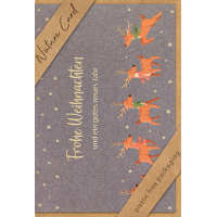 Weihnachten Nature Card unverpackte Weihnachtskarte mit...