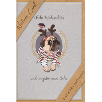 Weihnachten Nature Card unverpackte Weihnachtskarte mit...