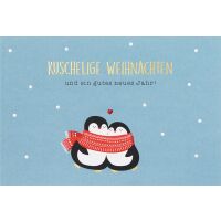 Weihnachten unverpackte Weihnachtskarte mit Umschlag...