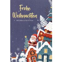 Weihnachten unverpackte Weihnachtskarte mit Umschlag...