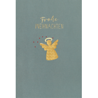 Weihnachten unverpackte Weihnachtskarte mit Umschlag...