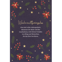 Weihnachten unverpackte Weihnachtskarte mit Umschlag...