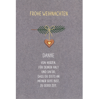 Weihnachten unverpackte Weihnachtskarte mit Umschlag...
