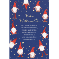 Weihnachten unverpackte Weihnachtskarte mit Umschlag...
