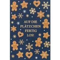 Weihnachten unverpackte Weihnachtskarte mit Umschlag...