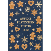 Weihnachten unverpackte Weihnachtskarte mit Umschlag...