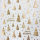 Weihnachten Geschenkpapier 70cmx150cm Röllchen Merry Christmas Kraftpapier geprägt Weihnachtspapier