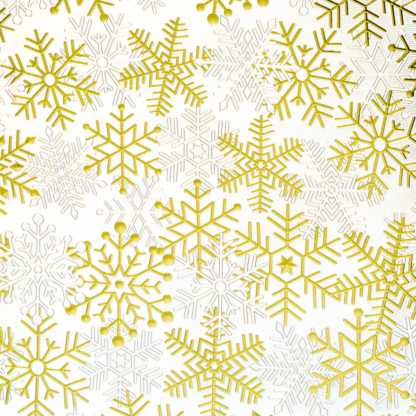 Weihnachten Geschenkpapier 70cmx150cm Röllchen Kristalle Sterne Kraftpapier geprägt Weihnachtspapier