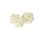 Kartonagensatz 3-teilig Würfelsatz Golden Crystal Kraftpapier matt mit Prägung veredelt Weihnachtskartonage