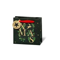 Weihnachten Geschenktüte CD-Format Xmas traditional...