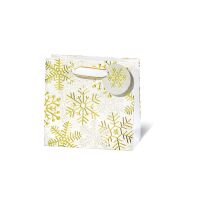 Weihnachten Geschenktüte CD-Format Golden Crystal...