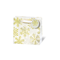Weihnachten Geschenktüte CD-Format Golden Crystal...