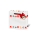 Weihnachten Geschenktüte CD-Format Nordic Winter klein Geschenktasche Weihnachtstüte
