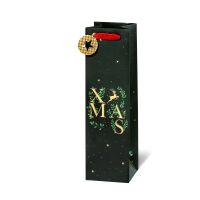 Weihnachten Weintasche Geschenktüte Xmas traditional...