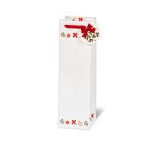 Weihnachten Weintasche Geschenktüte Nordic Winter...