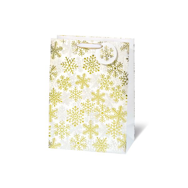 Weihnachten Geschenktüte A4-Format Golden Crystal Geschenktasche Weihnachtstüte