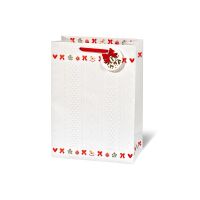 Weihnachten Geschenktüte A4-Format Nordic Winter...