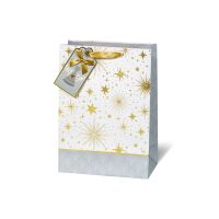 Weihnachten Geschenktüte A4-Format Engel Goldsterne...