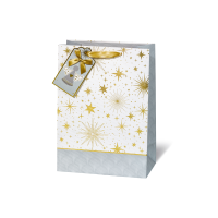 Weihnachten Geschenktüte A4-Format Engel Goldsterne...