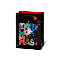 Weihnachten Geschenktüte A4-Format Modern Christmas...
