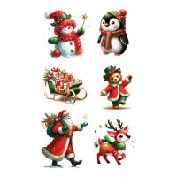 Weihnachtssticker Aufkleber Weihnachtssymbole - 1 Bogen...