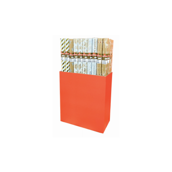 Geschenkpapier Sortiment Weihnachten Noblesse 50 Röllchen á € 3,49/3,50/3,99 70 x 150cm € 188,16