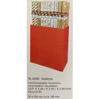 Geschenkpapier Sortiment Weihnachten Noblesse 50...